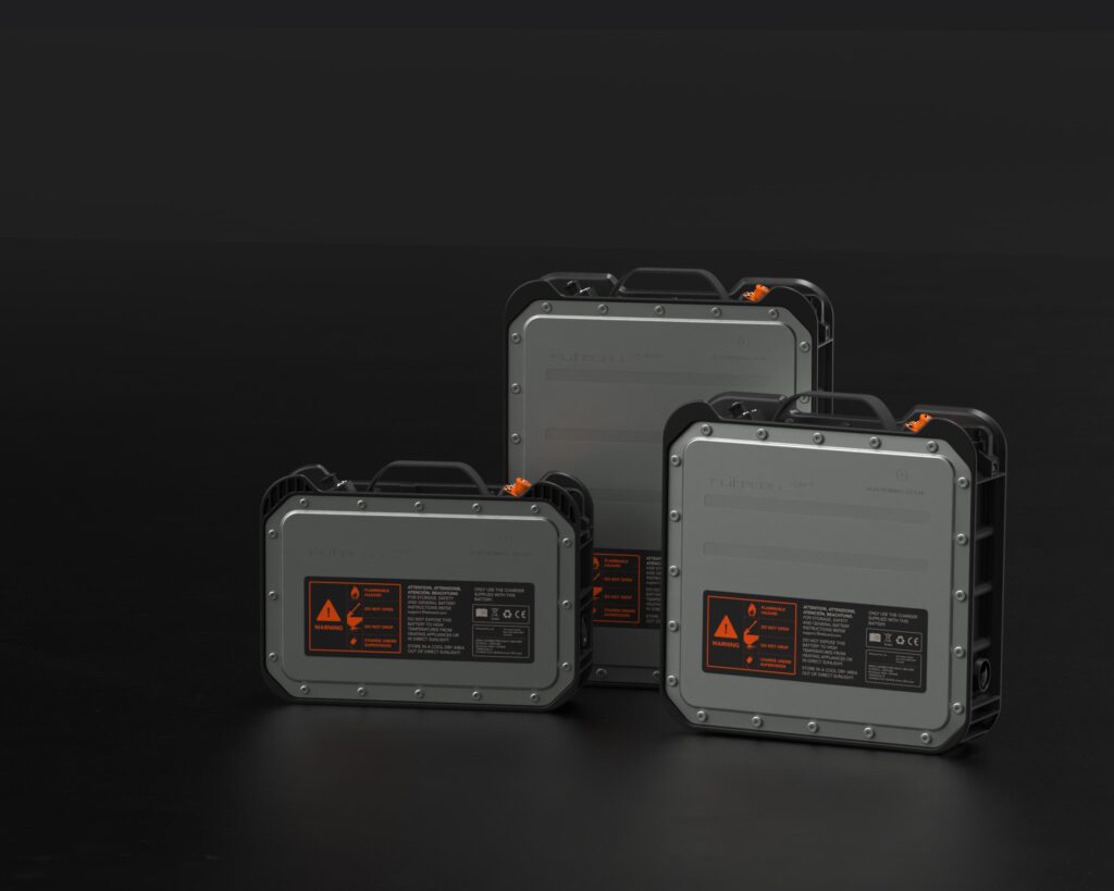 flitecell battery range. nano battery on the left