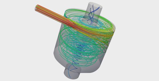 turbulent flow fluid simulator
