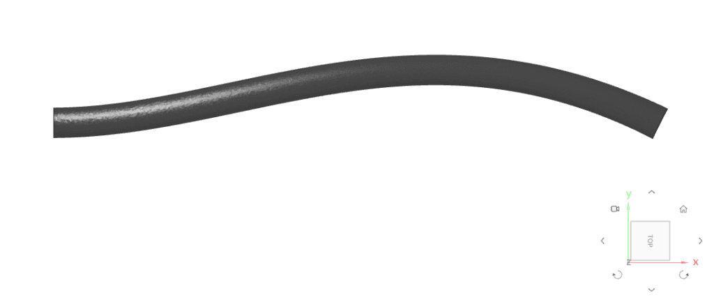 simscale validation off-center point mass mode shape 4