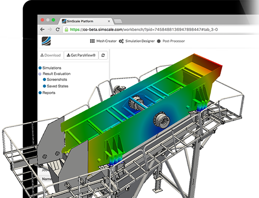 industrial equipment simulation