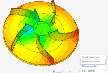pressure on impeller